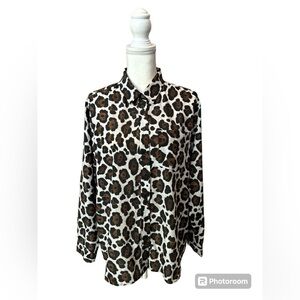 Michael Kors Long Sleeve Blouse #4